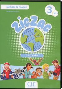ZIGZAG 3 - A2.1 - CD AUDIO, de - | portada del libro