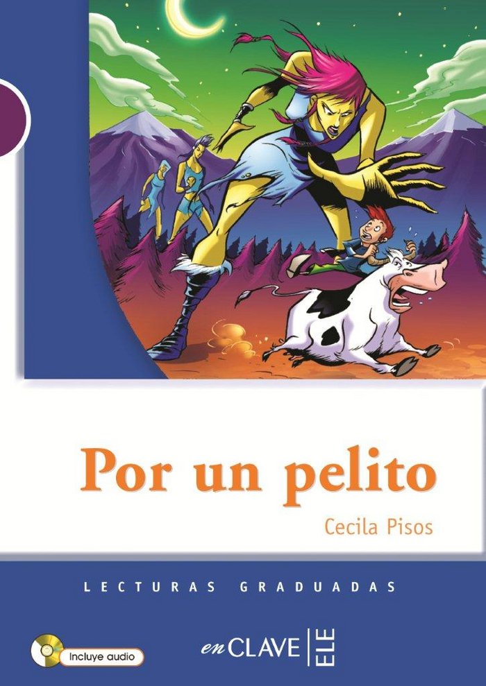 Por un pelito + CD audio, de Pisos, Cecilia | portada del libro