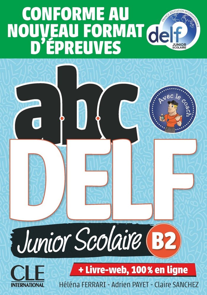 ABC DELF JUNIOR NIVEAU B2 | portada del libro