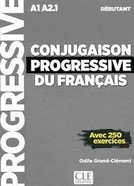 CONJUGAISON PROGRESSIVE DEBUTANT CD AUDIO, de CLE | portada del libro