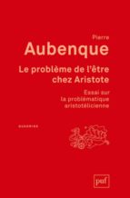 LE PROBLEME DE L'ETRE CHEZ ARISTOTE, de Pierre Aubenque | portada del libro