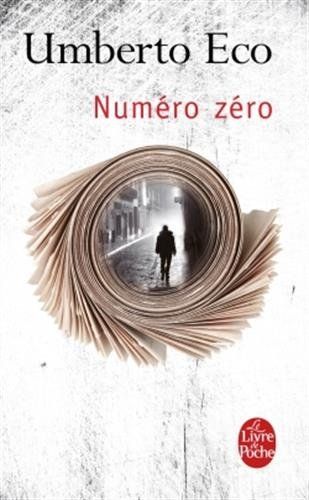 NUMERO ZERO, de ECO UMBERTO | portada del libro