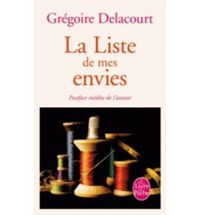 La liste de mes envies, de Grégoire Delacourt | portada del libro
