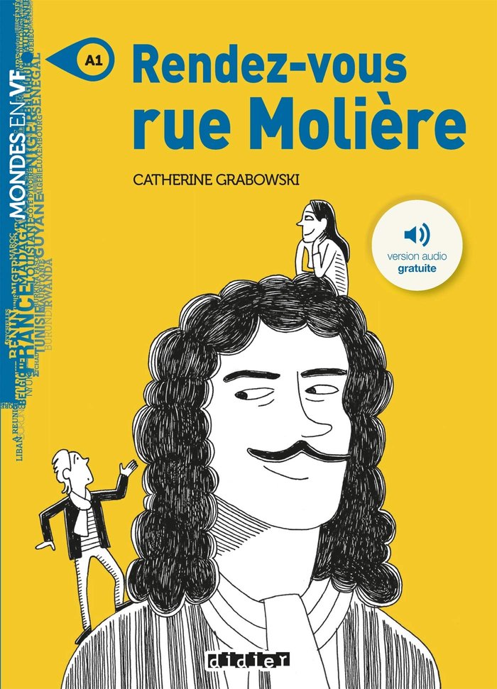 MVF A1 RENDEZ-VOUS RUE MOLIERE+MP3 | portada del libro