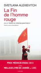 LA FIN DE LHOMME ROUGE, de Svetlana Aleksiévich | portada del libro
