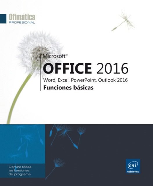 OFFICE 2016 | portada del libro