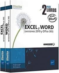 PACK EXCEL Y WORD. VERSIONES 2019 Y OFFICE 365. 2 VOL | portada del libro