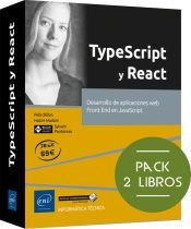TypeScript y React, de SYLVAIN PONTOREAU | portada del libro