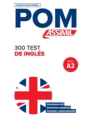 POM 300 TEST DE INGLES, de AA.VV. | portada del libro