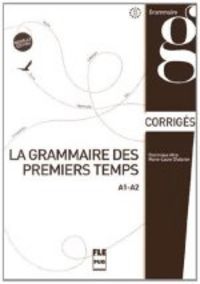 LA GRAMMAIRE DES 1ER TEMPS I CLAVES, de Varios autores | portada del libro