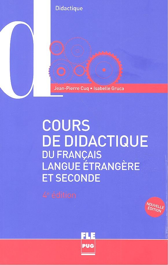 COURS DE DIDACTIQUE DU FRANCAIS LANGUE ETRANGERE ET SECONDE, de Varios autores | portada del libro