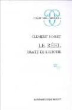LE REEL TRAITE DE L IDIOTIE, de Clément Rosset | portada del libro