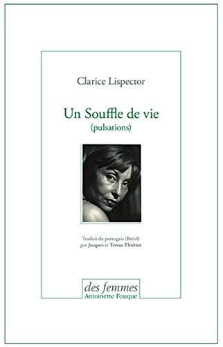 Un souffle de vie, de LISPECTOR CLARI | portada del libro