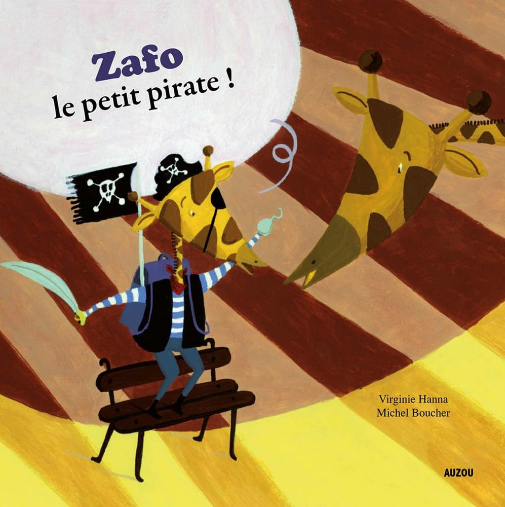 ZAFO, LE PETIT PIRATE, de HANNA | portada del libro