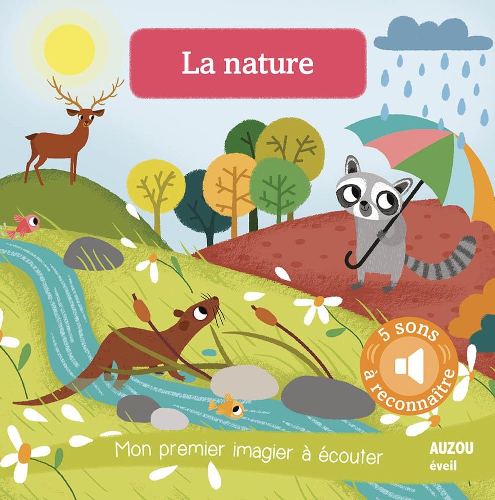 LA NATURE MON PREMIER IMAGIER EC | portada del libro