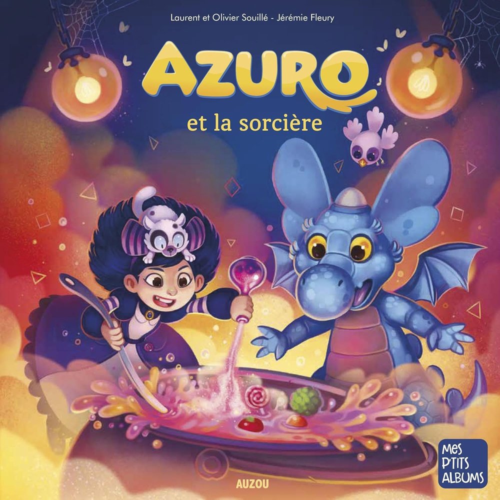 Azuro et la sorcière, de AA.VV. | portada del libro