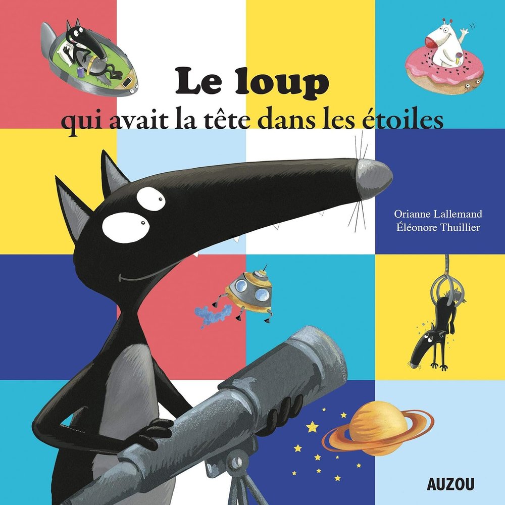 LOUP QUI AVAIT TETE DANS ETOILES | portada del libro
