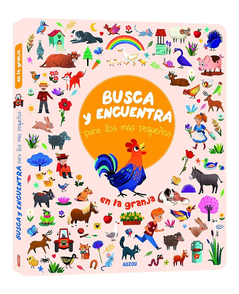 Busca y encuentra para los más pequeños en la granja, de Guittard, Florencess | portada del libro