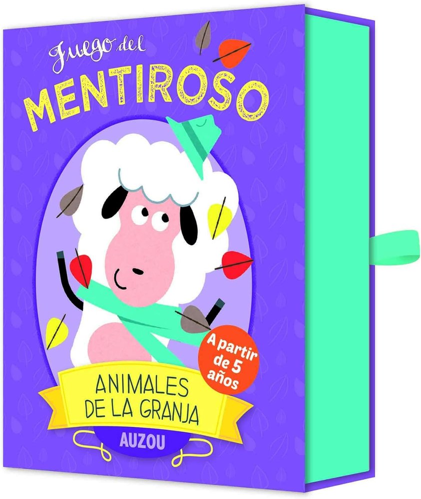 Animales de la granja. juego del mentiroso, de AA.VV. | portada del libro