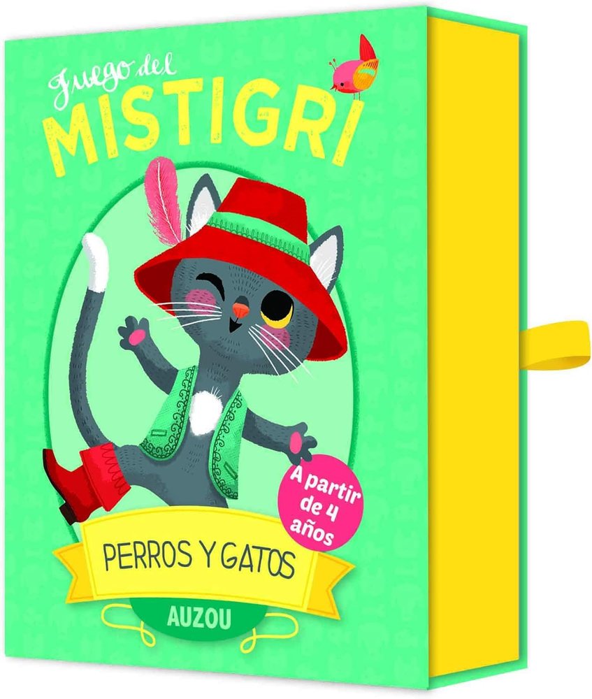 Perros y gatos. juego de mistigri | portada del libro
