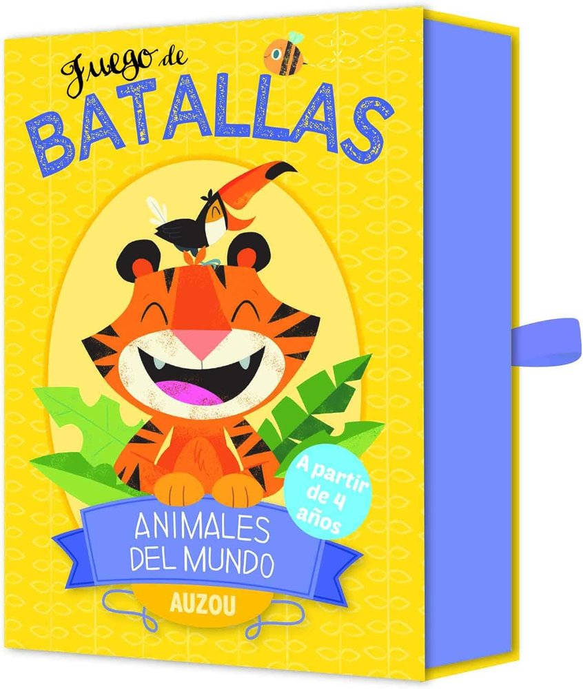 Animales del mundo. juego de batallas | portada del libro