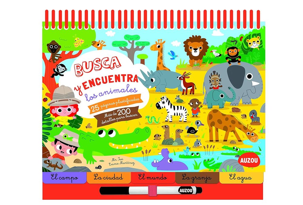 Busca y encuentra los animales, de Varios autores | portada del libro