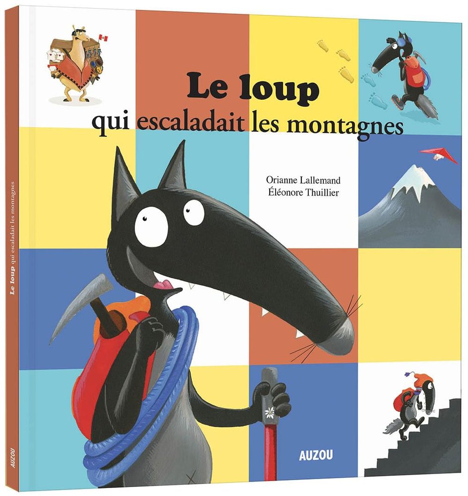 LE LOUP QUI ESCALADAIT MONTAGNES | portada del libro