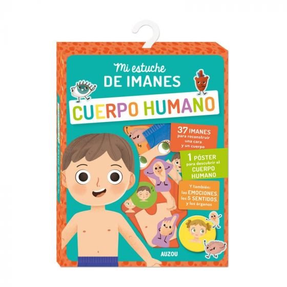 MI ESTUCHE DE IMANES CUERPO HUMANO | portada del libro