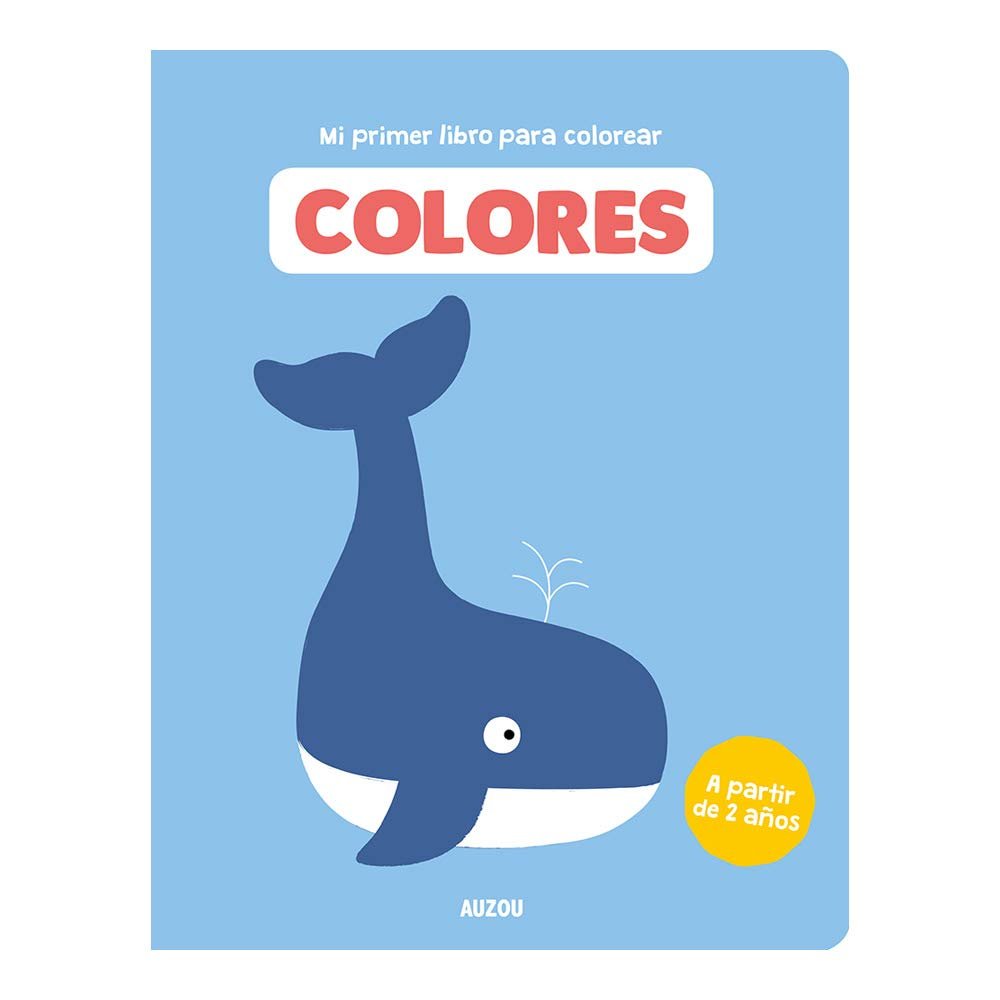 Mi primer libro para colorear, colores | portada del libro