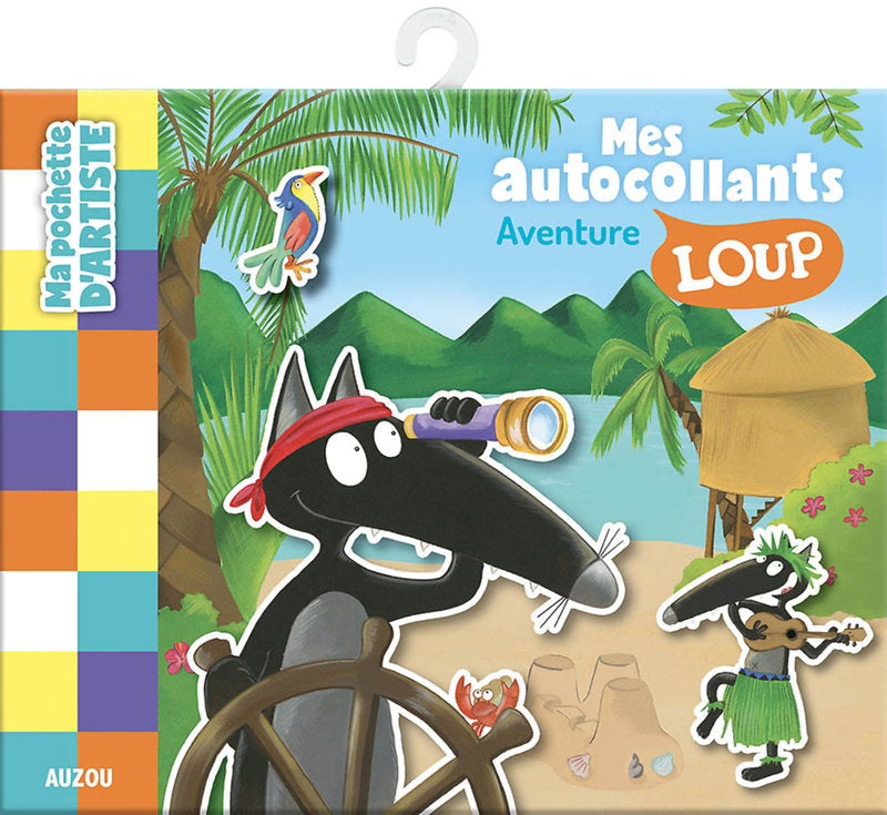 MA POCHETTE DAUTOCOLLANTS LOUP | portada del libro
