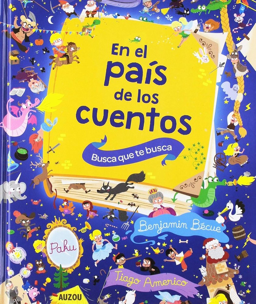 EN EL PAIS DE LOS CUENTOS, de Becue,Benjamin | portada del libro