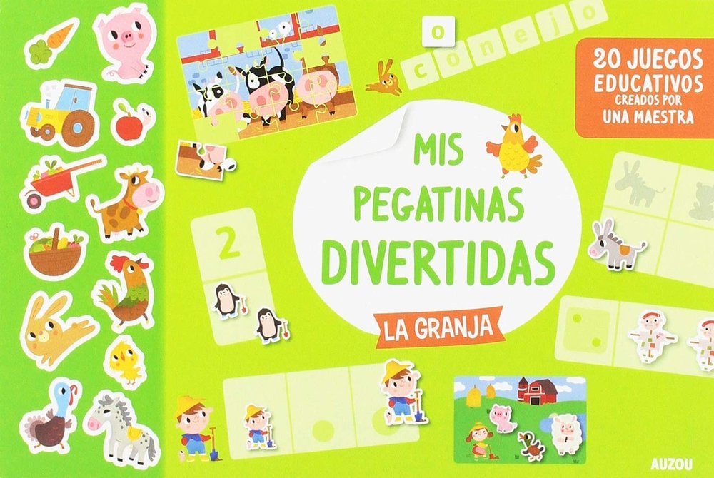 MIS PEGATINAS DIVERTIDAS. LA GRANJA, de Paumier | portada del libro