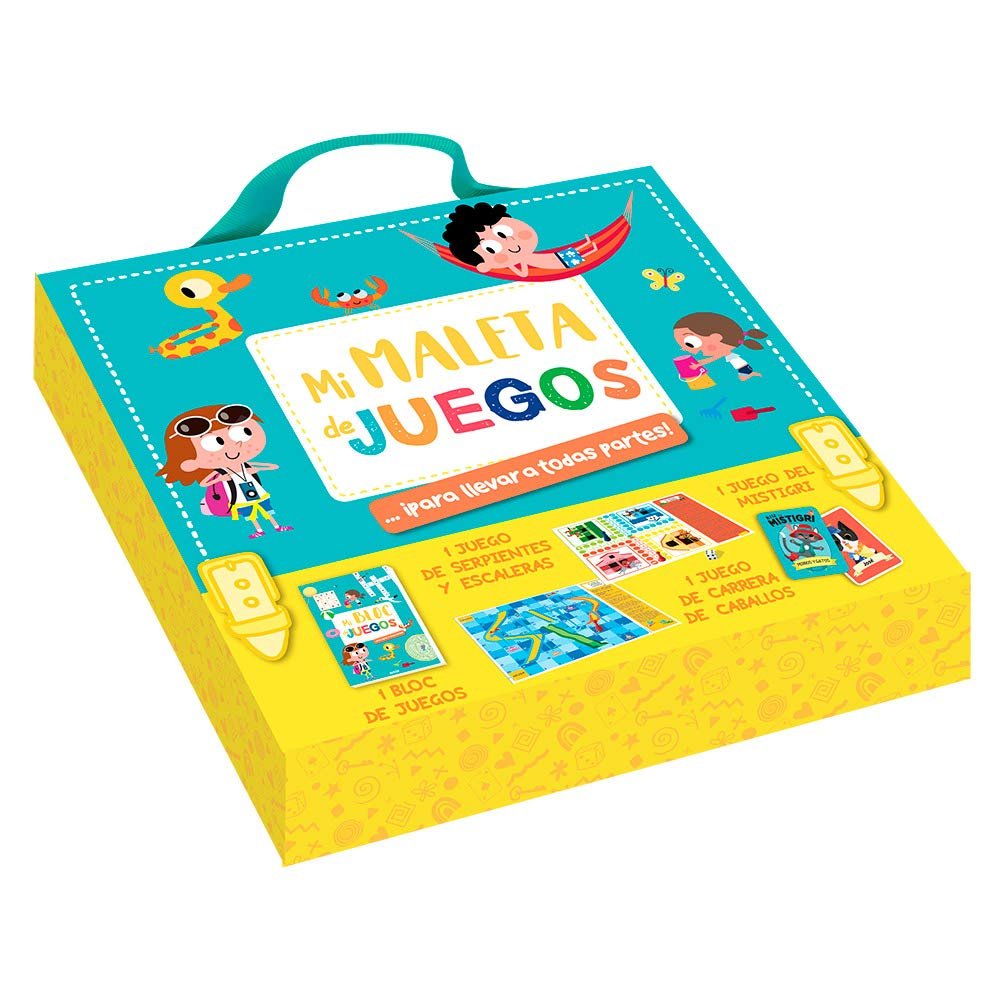 MI MALETA DE JUEGOS PARA LLEVAR A TODAS PARTES, de Regoui | portada del libro