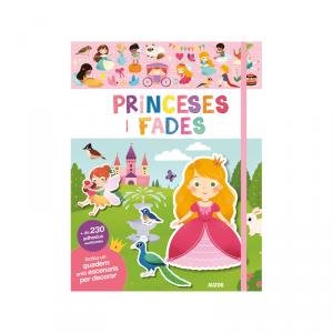 El meu primer llibre d'adhesius, princeses i fades, de Varios autores | portada del libro