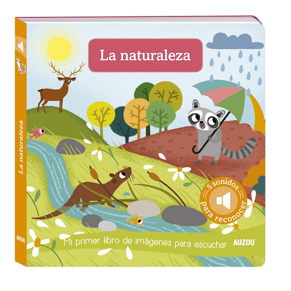 Libro de sonidos. La naturaleza, de Notaert, Amandine | portada del libro