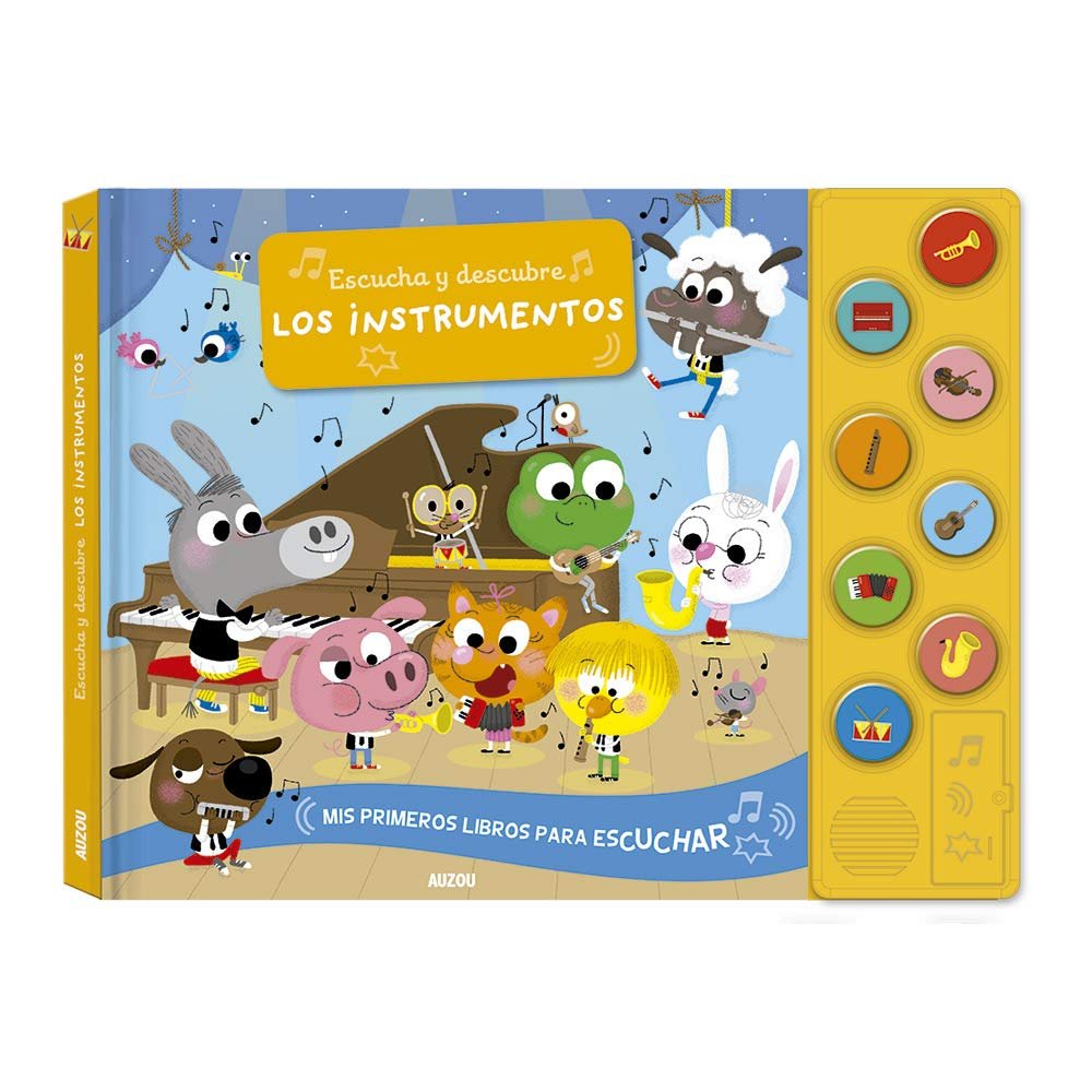 Escucha y descubre. Los instrumentos, de Ameling, Charlotte | portada del libro