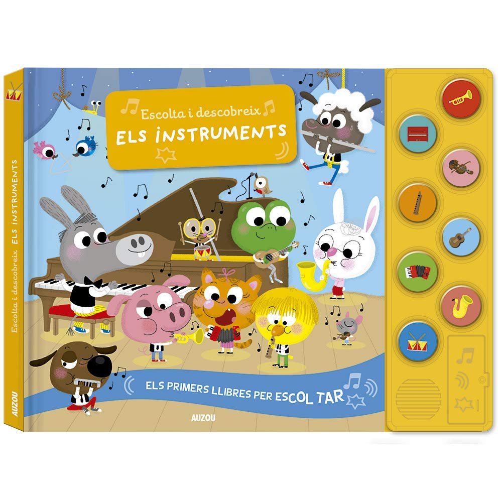 Escolta i descobreix. Els instruments, de Ameling, Charlotte | portada del libro