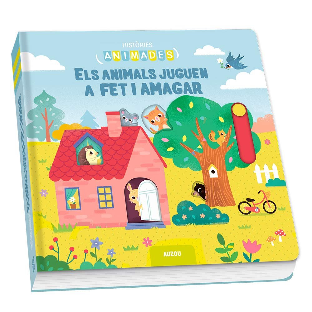 Els animals juguen a fet i amagar | portada del libro