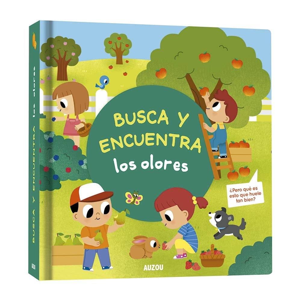 Busca y encuentra los olores, de Emma Martínez | portada del libro