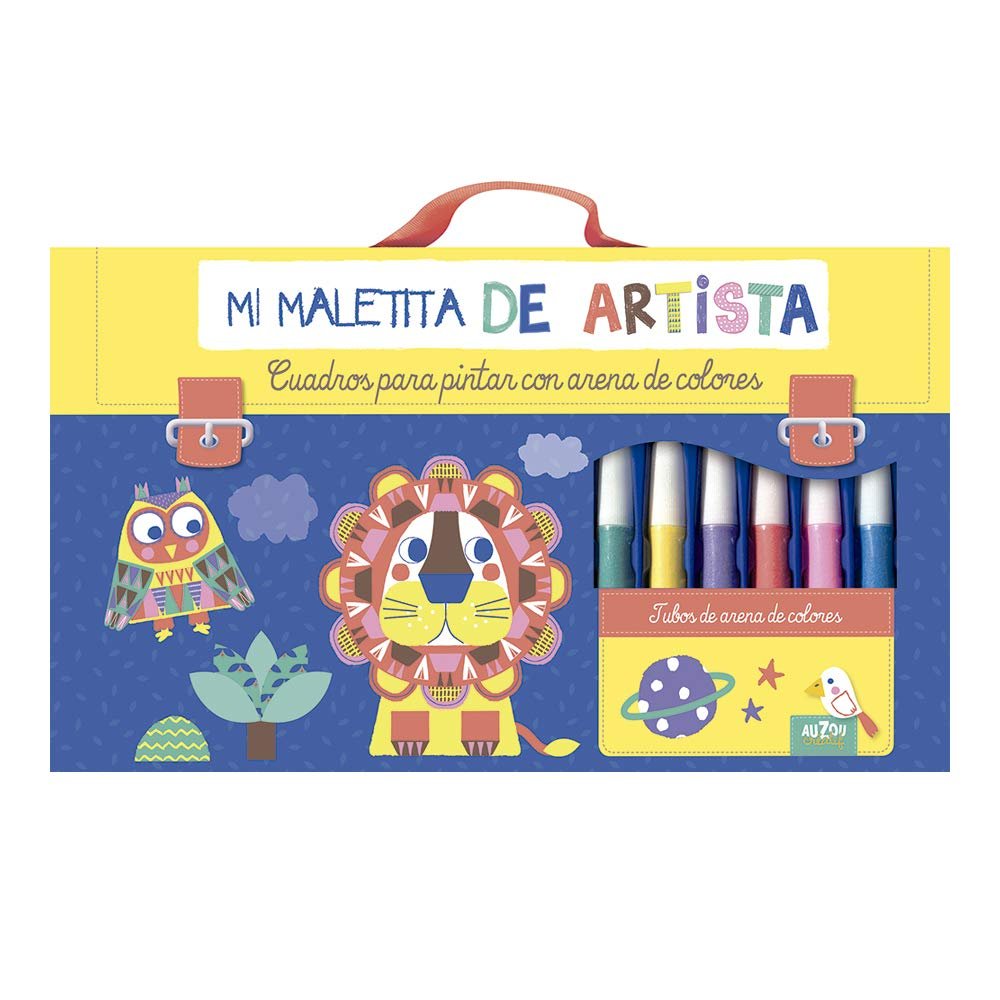 ARENAS DE COLORES. MALETIN DE ARTISTA | portada del libro