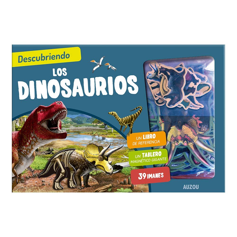 Descubriendo los dinosaurios, de Ousset, Emmanuelle | portada del libro