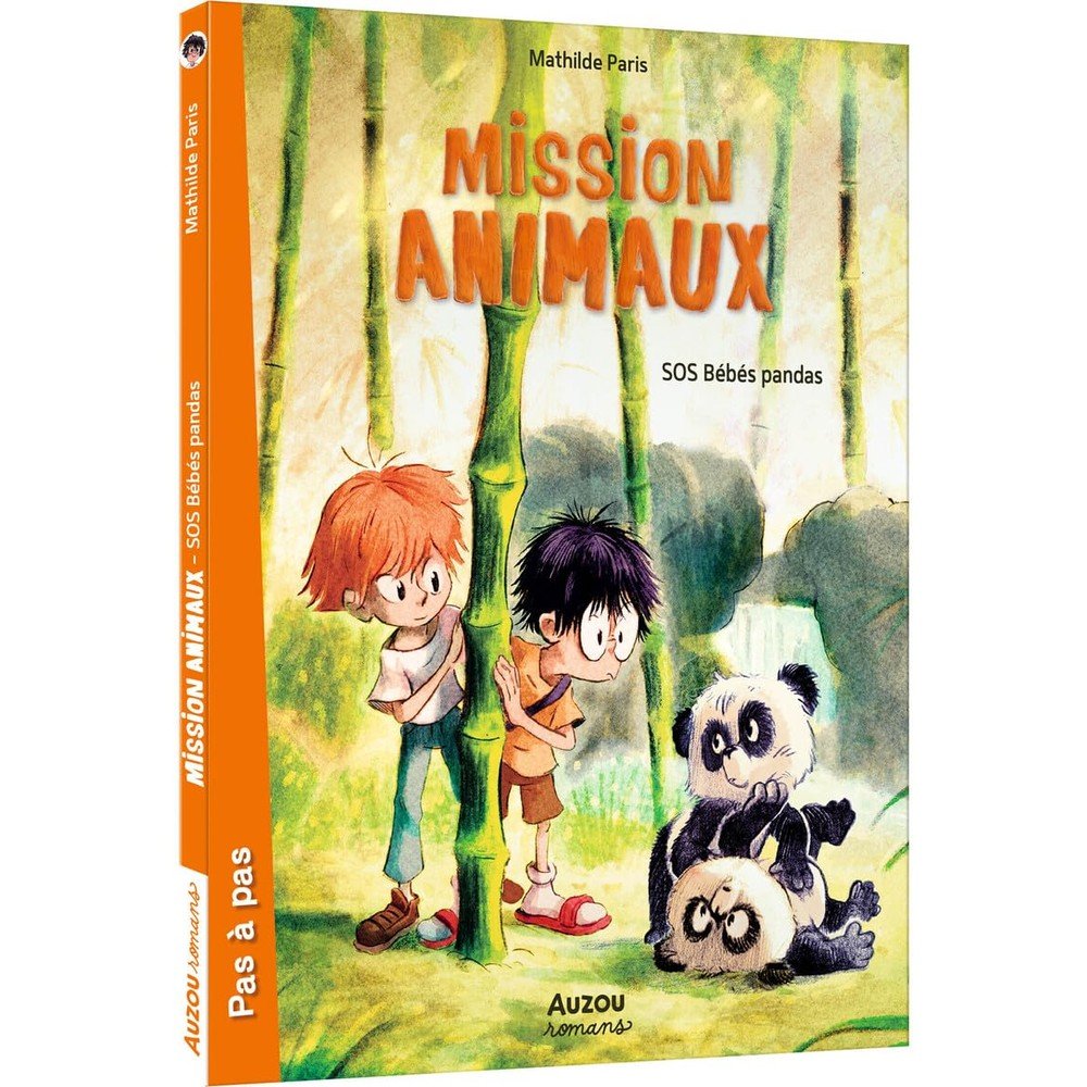 MISSION ANIMAUX.SOS BEBES PANDAS, de PARIS MATHILDE,QUIGNON BASTIEN | portada del libro