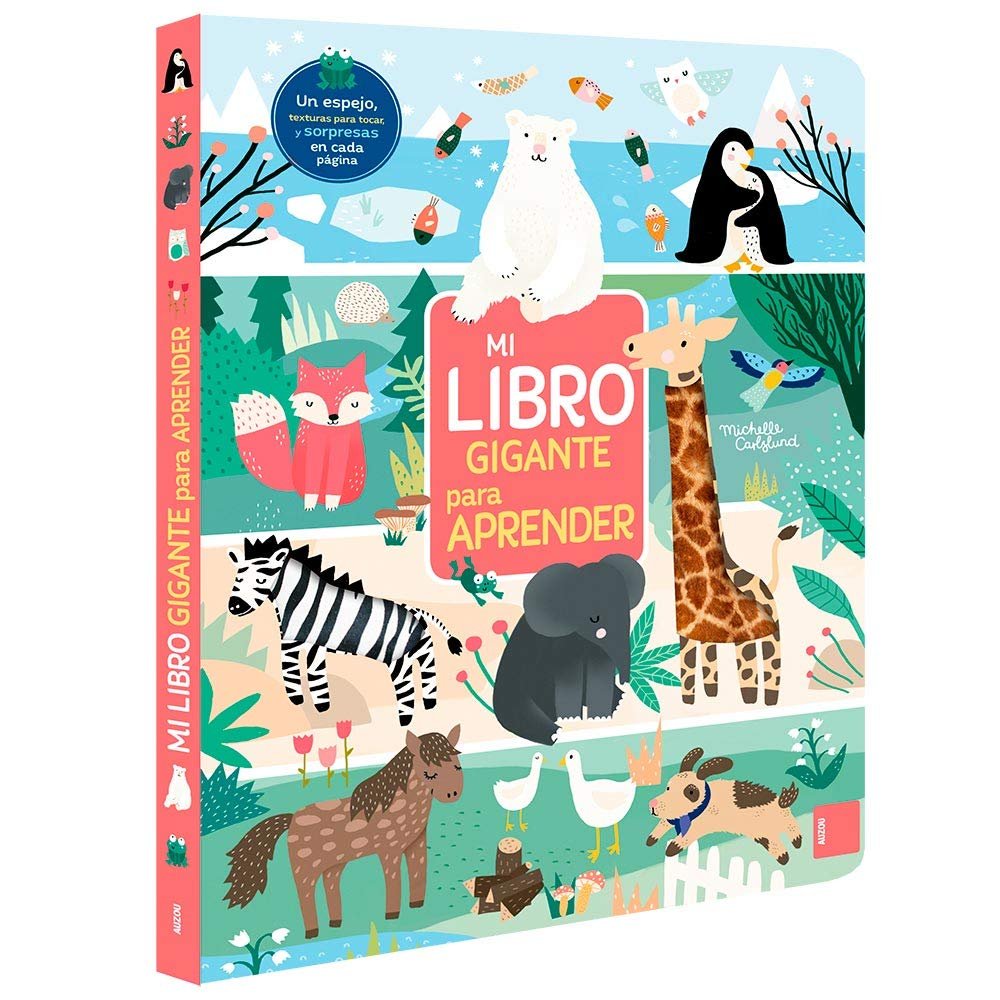 Mi libro gigante para aprender. Los animales y las estaciones., de Carlslund, Michelle | portada del libro