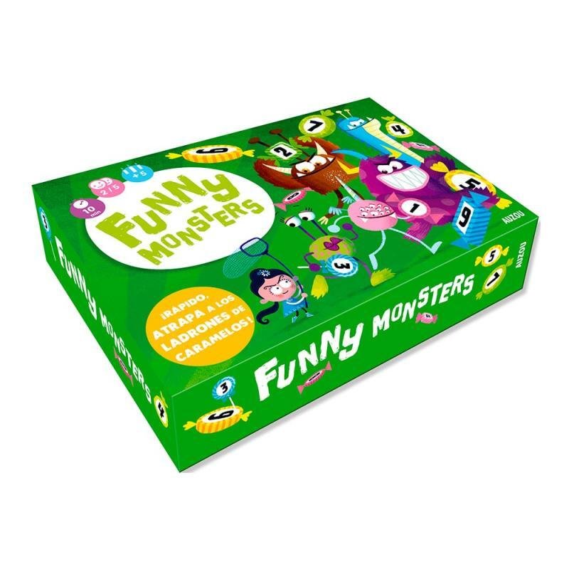 Juego Funny monsters | portada del libro