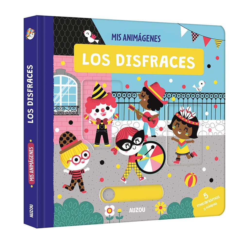 Los disfraces, de Gwé | portada del libro