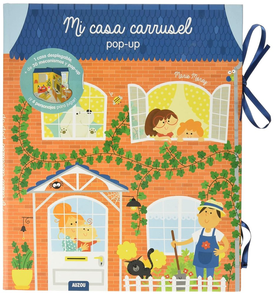Mi casa carrusel pop-up, de Marie Morey | portada del libro