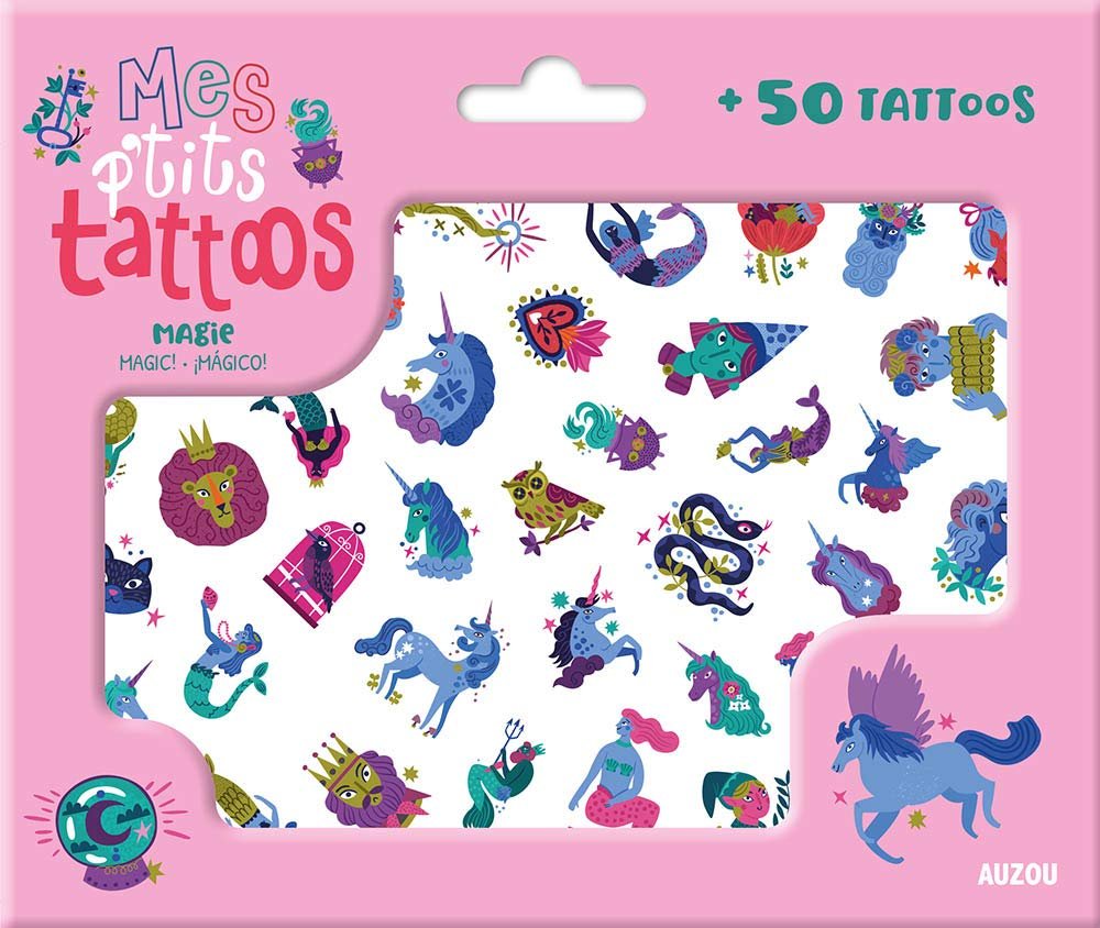 MIS PEQUEÑOS TATTOOS: MAGICO | portada del libro