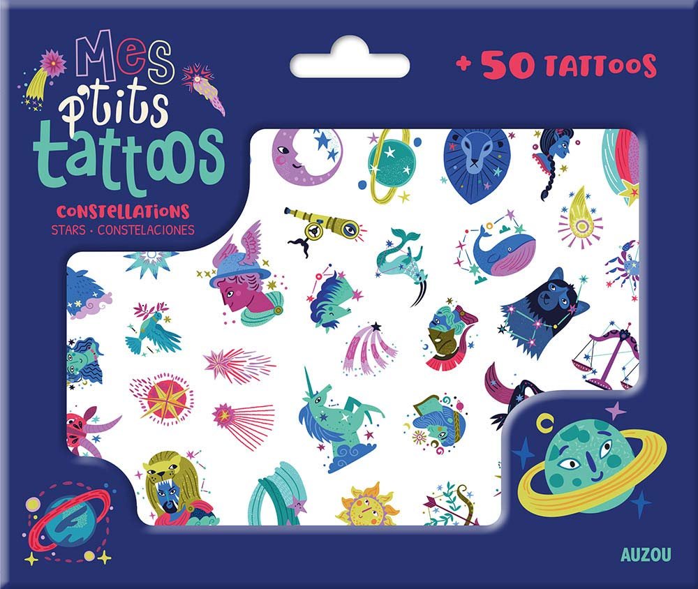 MIS PEQUEÑOS TATTOOS:CONSTELACIO | portada del libro