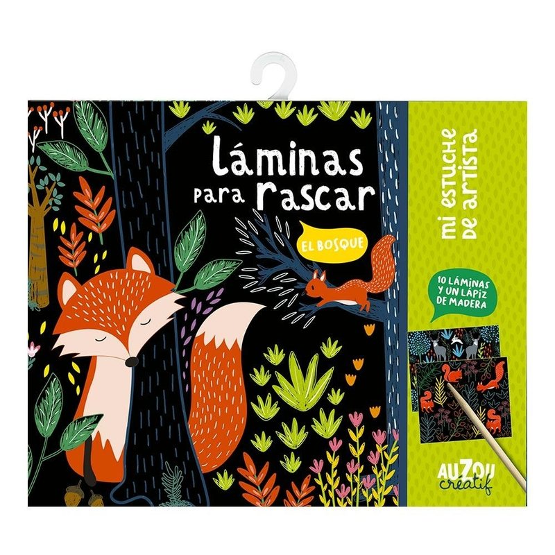 ESTUCHE ART LAMINAS RASCAR BOSQUE | portada del libro