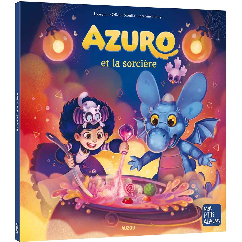 AZURO ET LA SORCIERE, de FLEURY JEREMIE | portada del libro